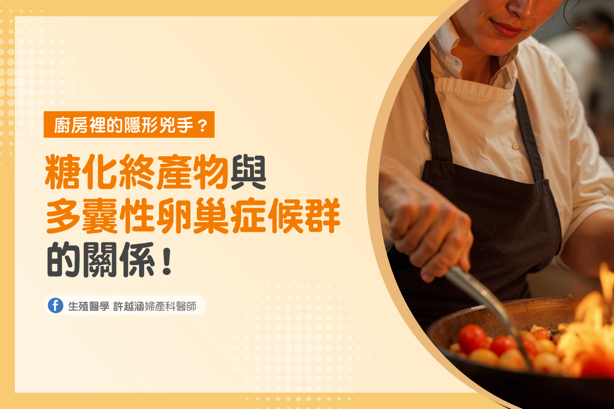 廚房裡的隱形兇手?AGEs與PCOS的關係! 廚房裡的隱形兇手?AGEs與PCOS的關係! - 生殖醫學| 許越涵婦產科醫師