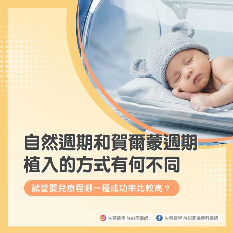 自然週期 賀爾蒙週期